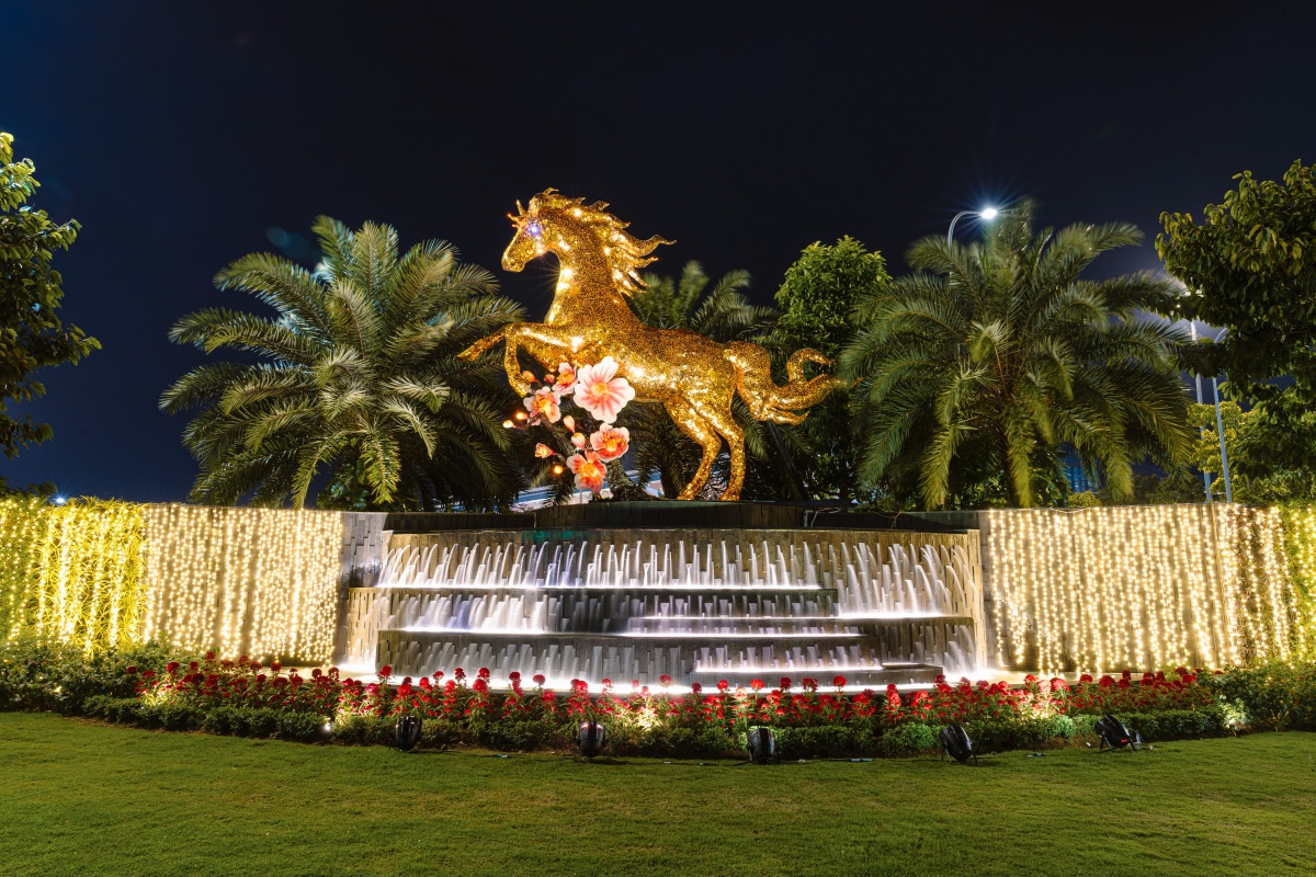 Ra mắt Linh vật Ngựa Vàng tại Sân bay quốc tế Đà Nẵng